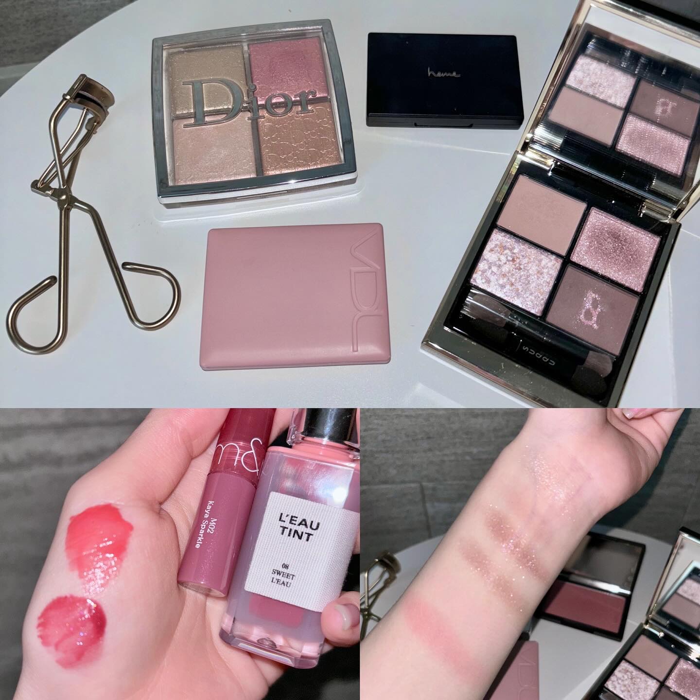 ディオール バックステージ フェイス グロウ パレット/Dior/ハイライトを使ったクチコミ（1枚目）