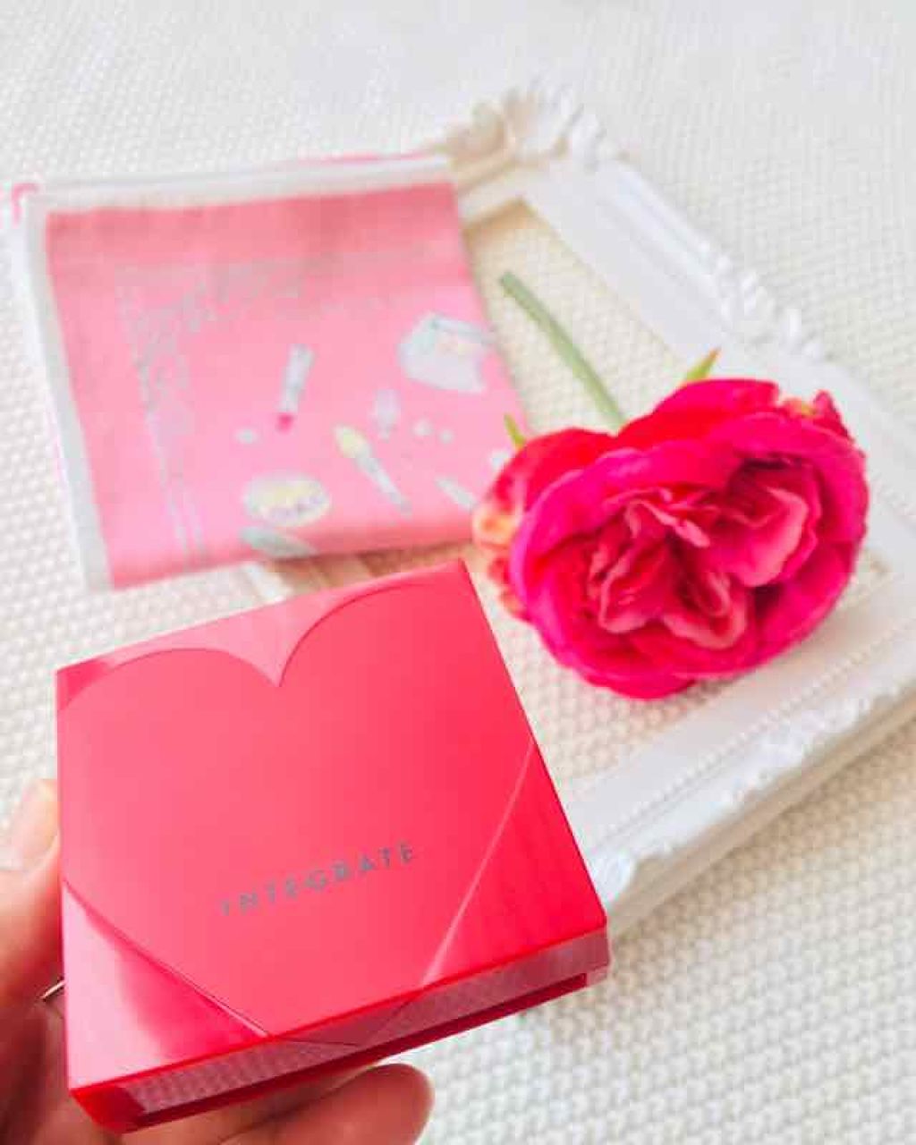 プロフィニッシュファンデーション 特製セット Ⅰ/インテグレート/メイクアップキットを使ったクチコミ(4枚目)