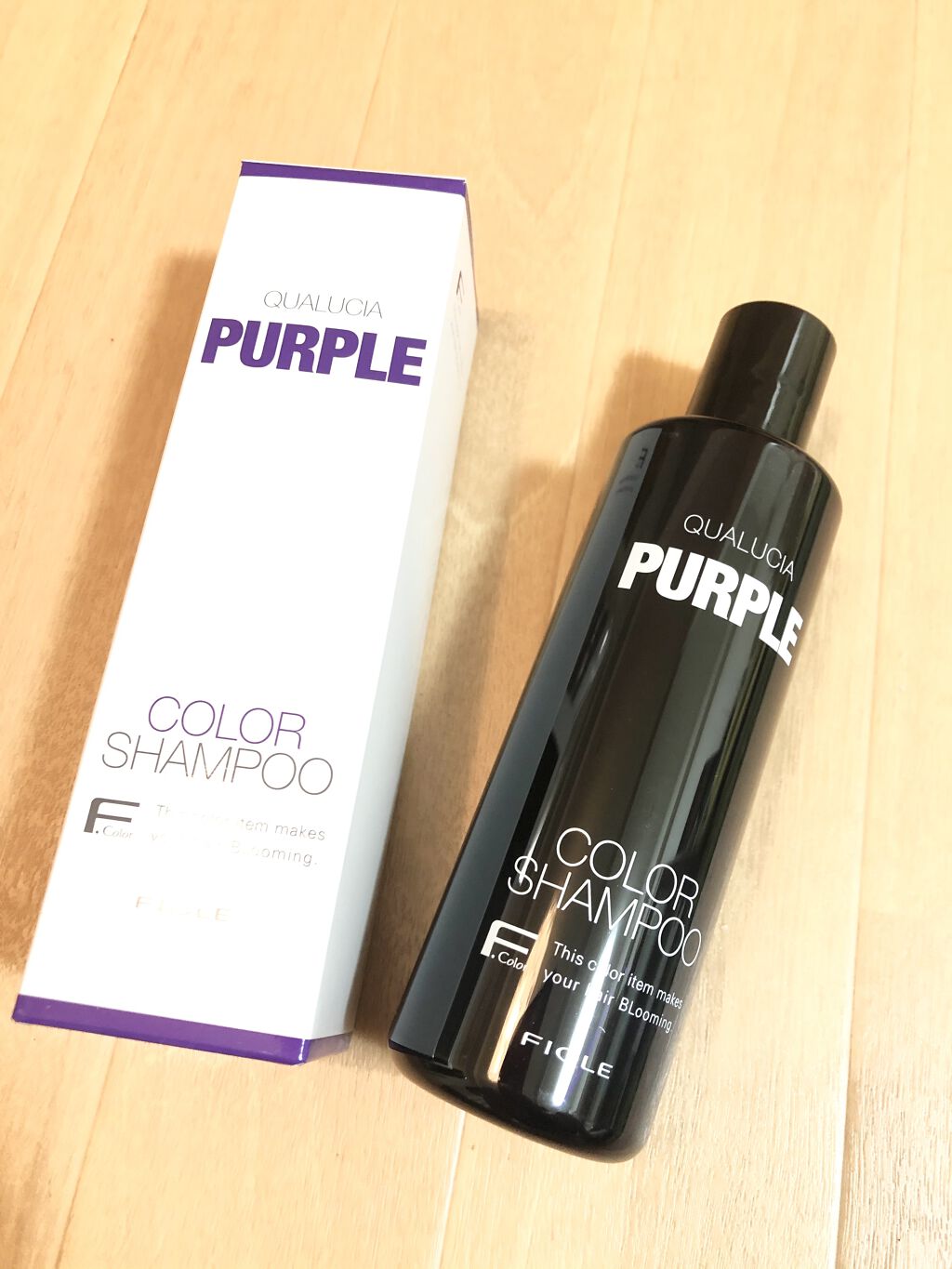 クオルシア カラーシャンプー/クオルシア/市販シャンプーを使ったクチコミ（1枚目）