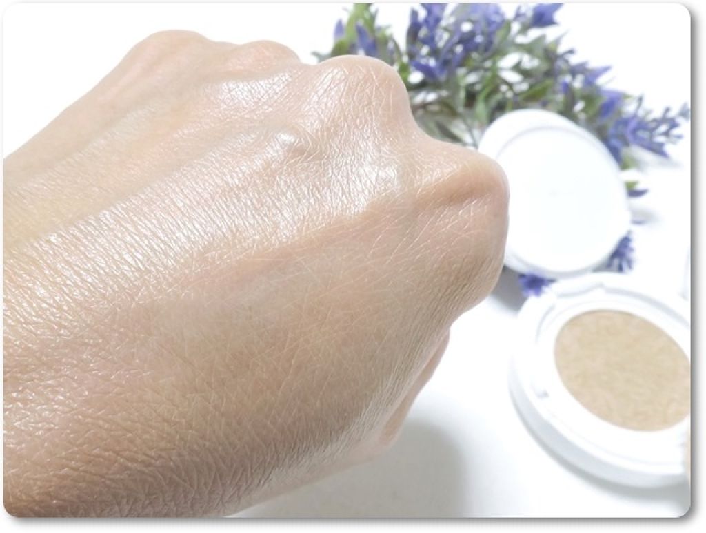 オーガニッククッションコンパクト/アクア・アクア/クッションファンデーションを使ったクチコミ（2枚目）