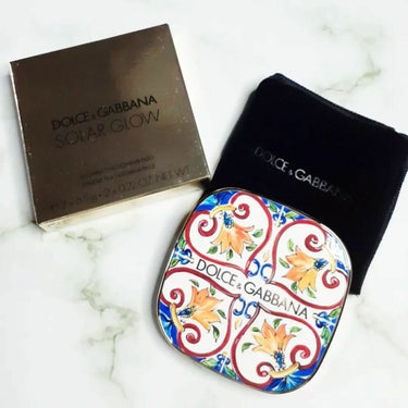 ソーラーグロウ イルミネーティングパウダー デュオ/DOLCE&GABBANA BEAUTY/ハイライトを使ったクチコミ（1枚目）