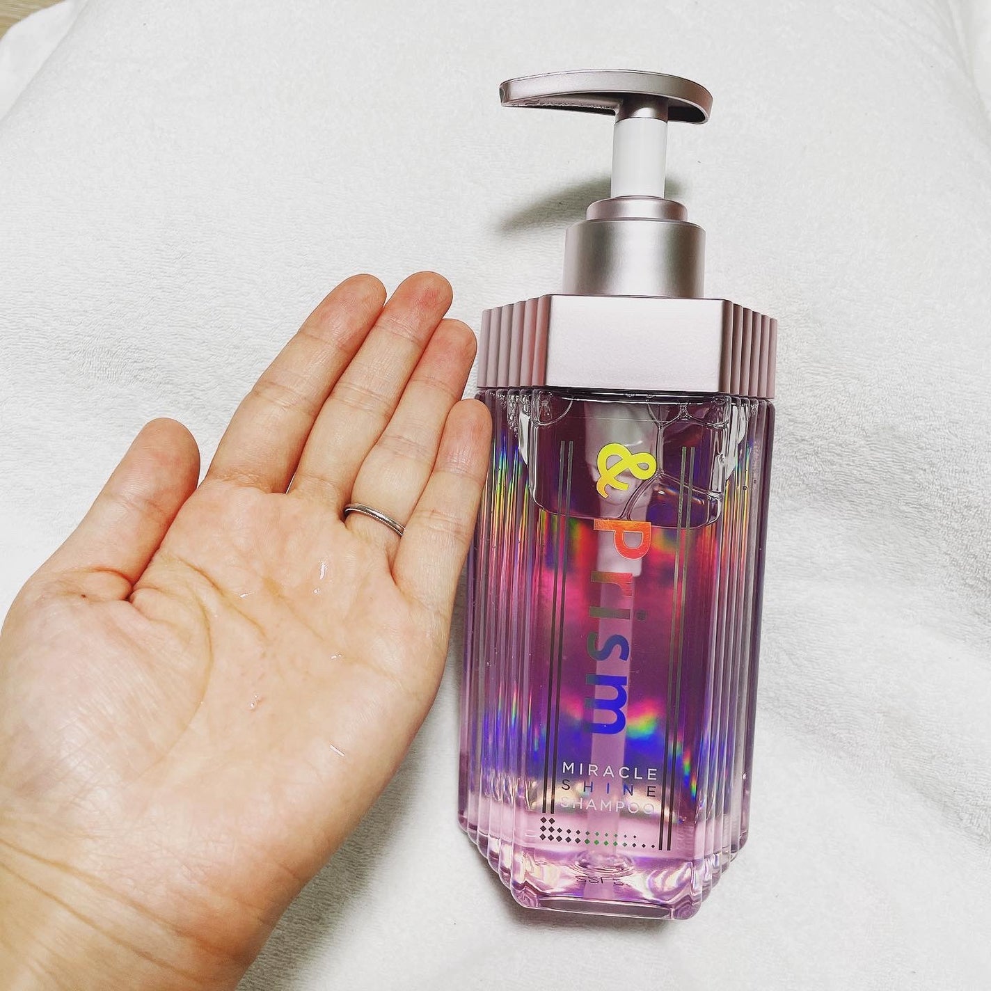 ミラクル シャイン シャンプー/ヘアトリートメント/&Prism/市販シャンプーを使ったクチコミ(2枚目)