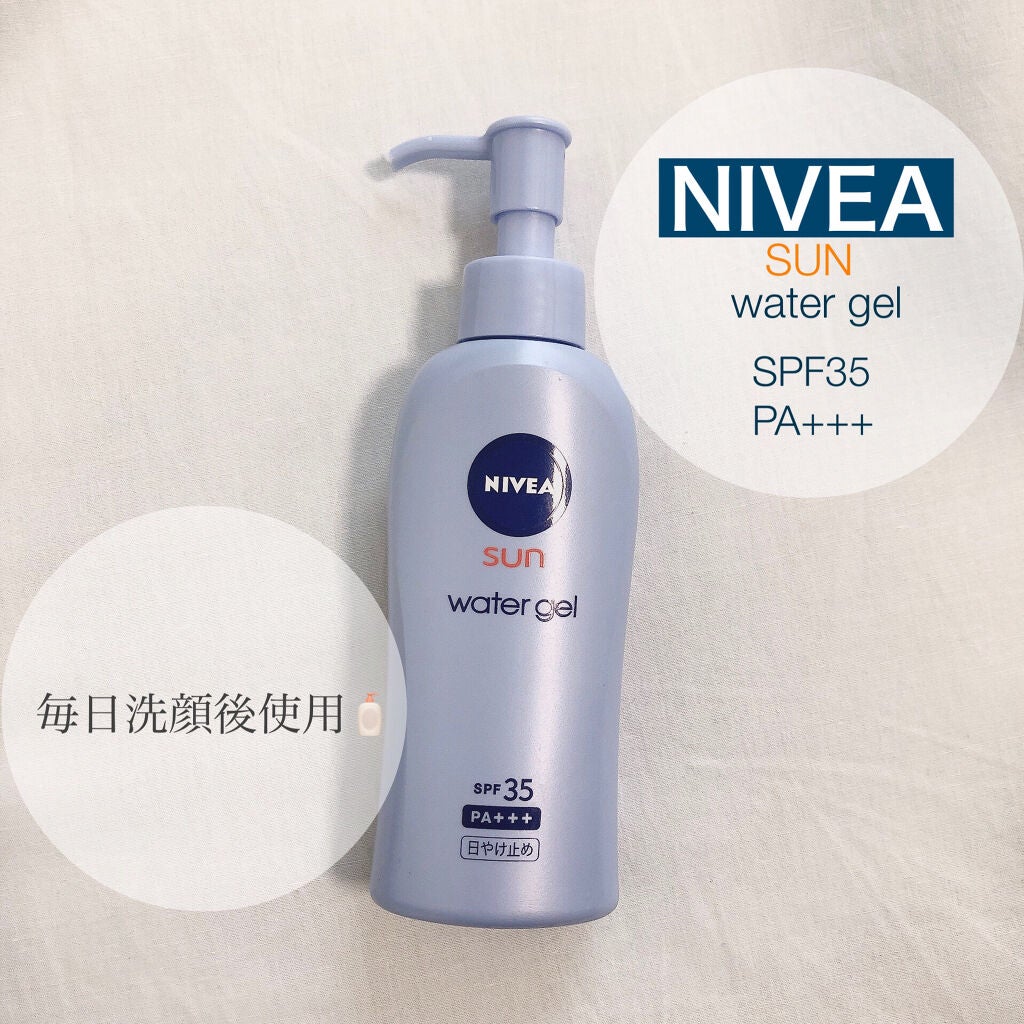 ニベアサン ウォータージェル SPF35/ニベア/日焼け止め・UVケアを使ったクチコミ(1枚目)