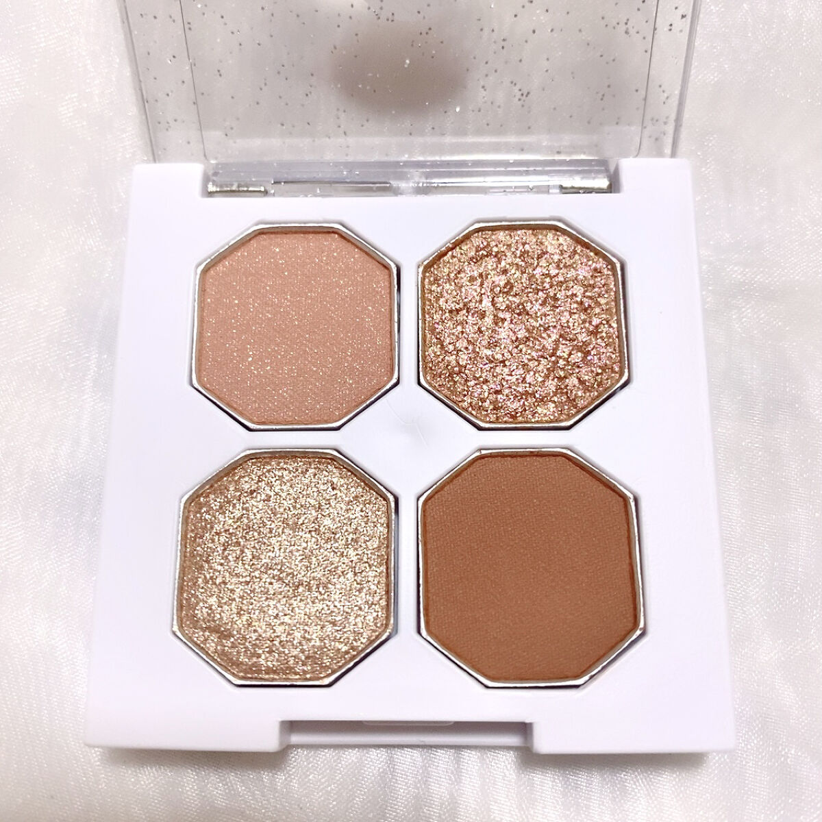  プレイカラーアイズミニ ウィンターチェック /ETUDE/アイシャドウパレットを使ったクチコミ（3枚目）