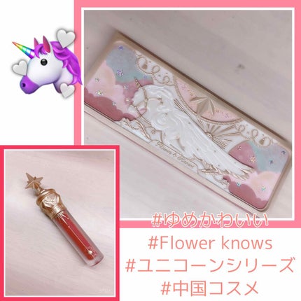 ユニコーンシリーズ アイシャドウパレット/FlowerKnows/アイシャドウパレットを使ったクチコミ(1枚目)