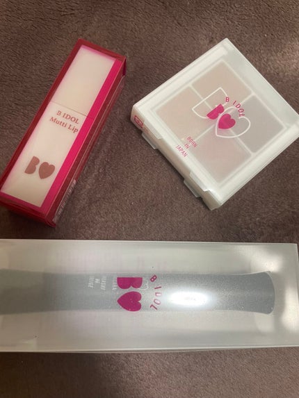 THE アイパレR/b idol/アイシャドウパレットを使ったクチコミ(1枚目)