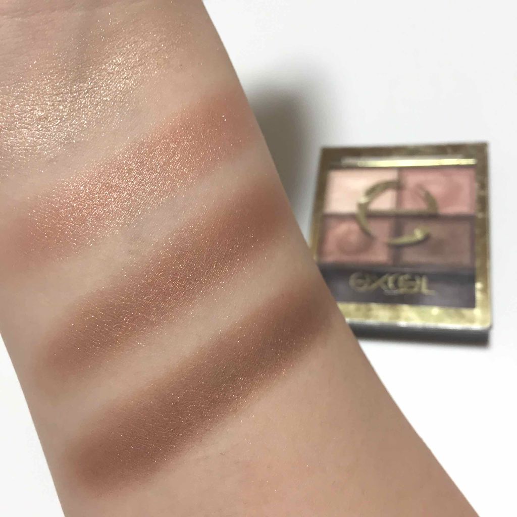 スキニーリッチシャドウ/excel/アイシャドウパレットを使ったクチコミ(1枚目)