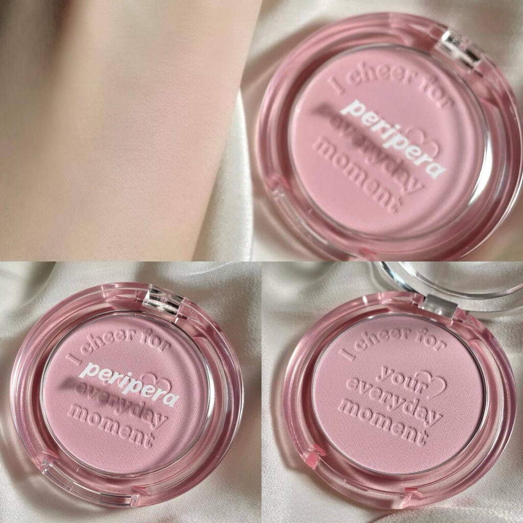 ピュア ブラッシュド サンシャイン チーク/PERIPERA/パウダーチークを使ったクチコミ（3枚目）