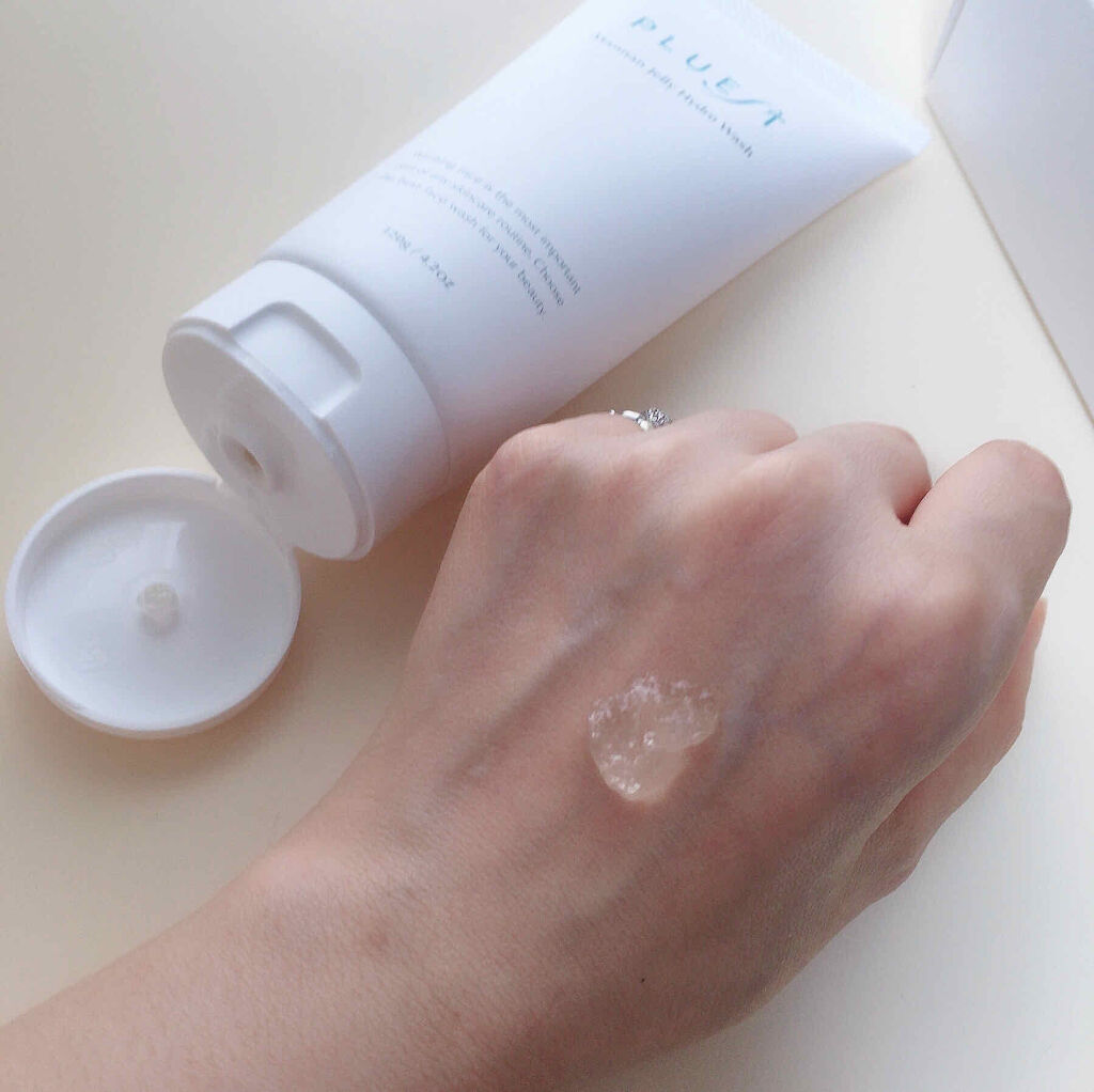 マンナンジェリーハイドロウォッシュ/PLUEST/洗顔料を使ったクチコミ（2枚目）