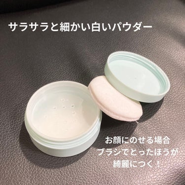 ノーセバム　ミネラルパウダー　N/innisfree/ルースパウダーを使ったクチコミ（2枚目）