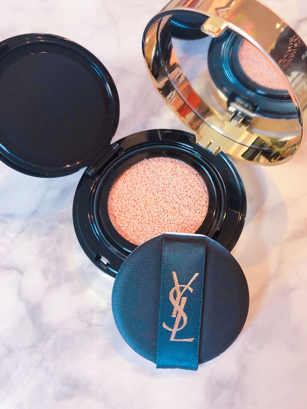 アンクル ド ポー ルクッションN/YVES SAINT LAURENT BEAUTE/クッションファンデーションを使ったクチコミ(2枚目)