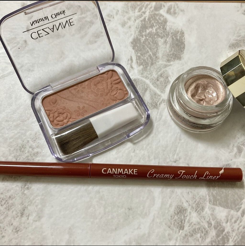 クリーミータッチライナー/キャンメイク/ジェルアイライナーを使ったクチコミ（1枚目）
