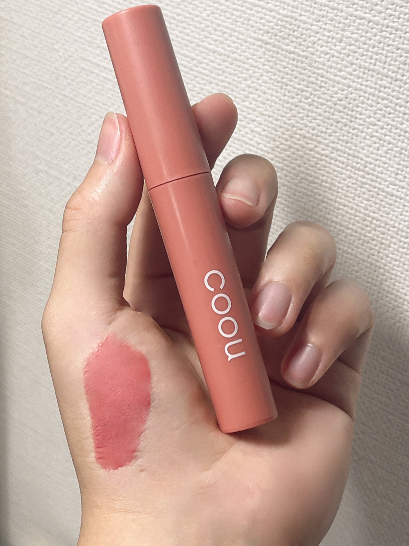 リキッドマットティント/coou/リップティントを使ったクチコミ(1枚目)