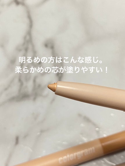 カラーグラム オールインワン涙袋メーカー/Colorgram/ペンシルアイライナーを使ったクチコミ(4枚目)