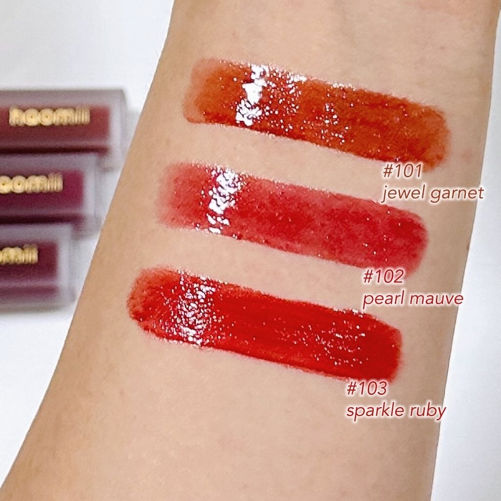 Melty flower lip tint/haomii/口紅を使ったクチコミ(5枚目)