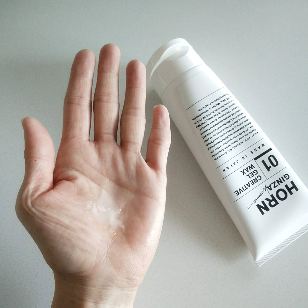 HORNクリエイティブジェルワックス/HORN/ヘアワックス・クリームを使ったクチコミ（3枚目）