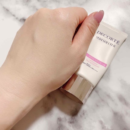 サンシェルター トーンアップCC/DECORTÉ/CCクリームを使ったクチコミ(4枚目)