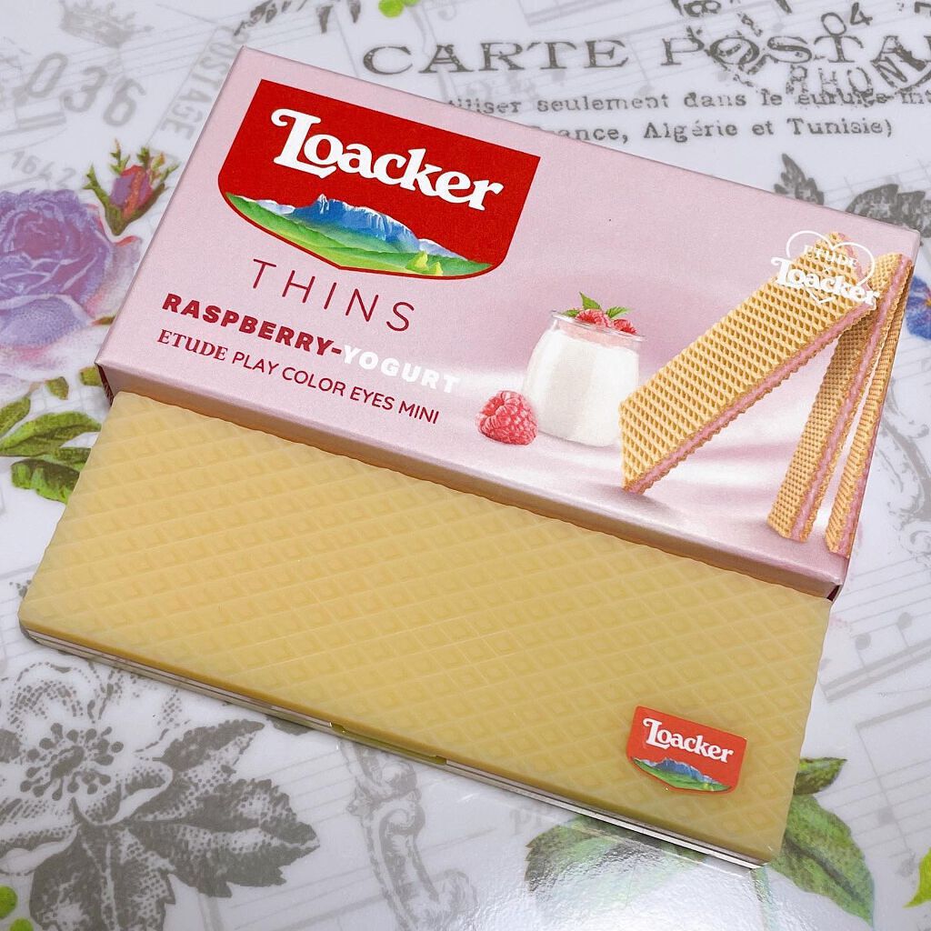 ローカー プレイカラーアイズミニ/ETUDE/アイシャドウパレットを使ったクチコミ（1枚目）