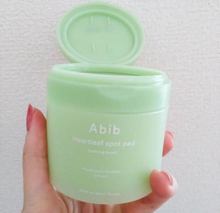 ドクダミカーミングタッチスポットパッド/Abib /トナーパッドを使ったクチコミ(1枚目)
