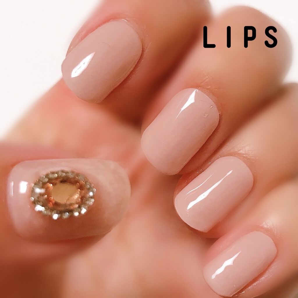 セミキュアジェルネイル（ハンド） NP-033 N Cotton/ohora/ネイルシールを使ったクチコミ（1枚目）