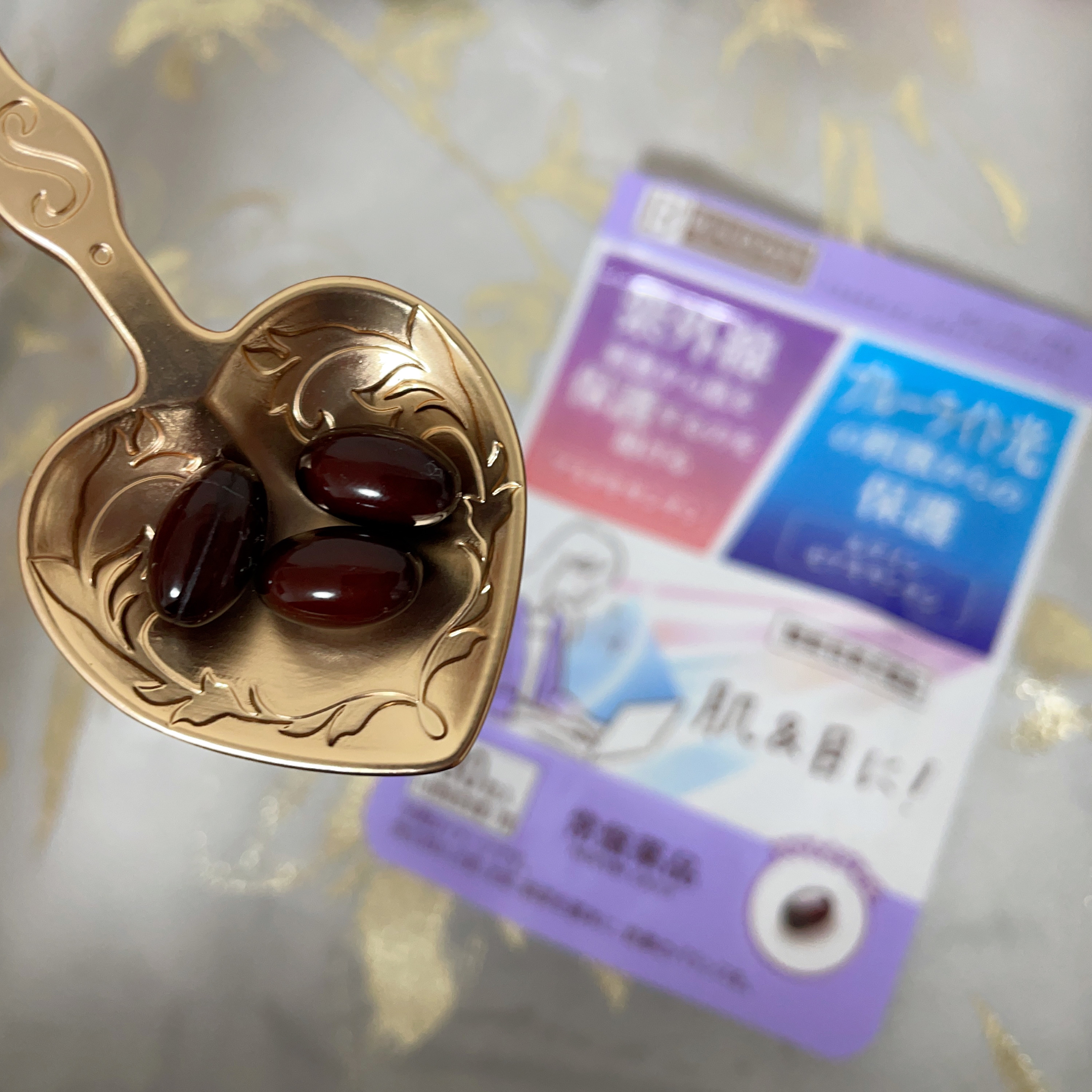 ビューパワープラス アスタキサンチン・ルテイン/常盤薬品/健康サプリメントを使ったクチコミ（2枚目）