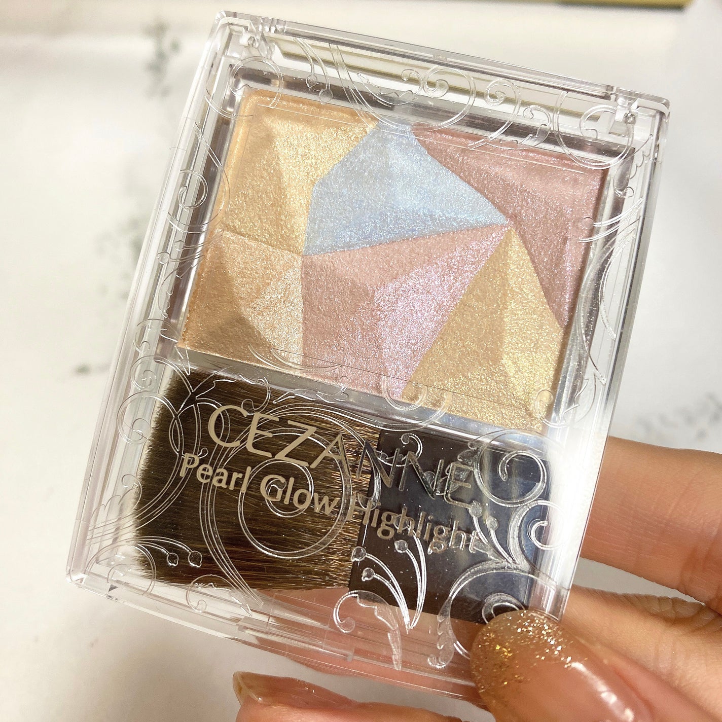 パールグロウハイライト/CEZANNE/ハイライト・シェーディングを使ったクチコミ(6枚目)