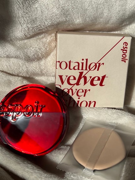 プロテーラービーベルベットカバークッション/espoir/クッションファンデーションを使ったクチコミ(2枚目)