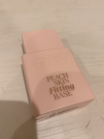 ピーチスキンフィッティングベース/espoir/化粧下地を使ったクチコミ(1枚目)