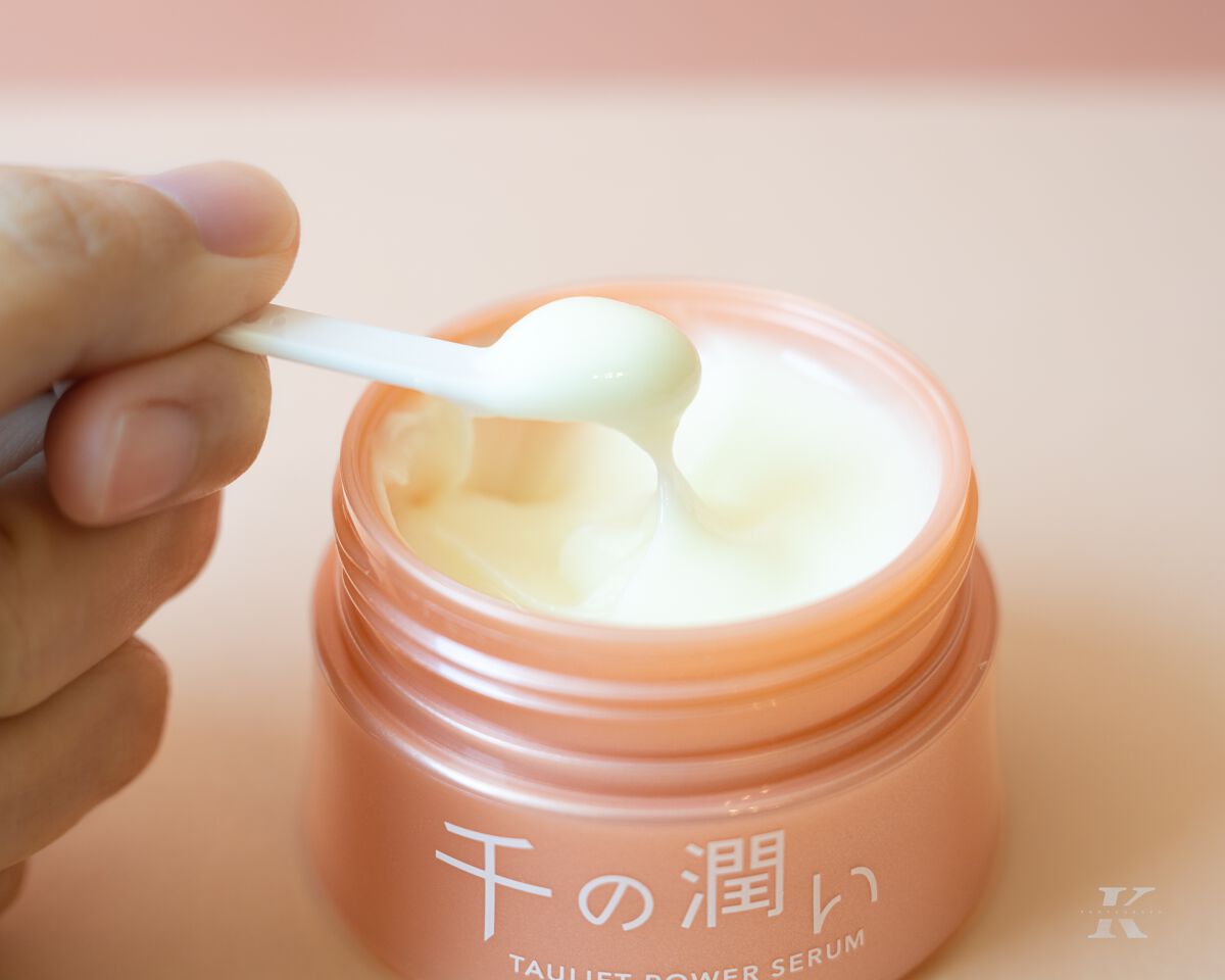 タウリフトパワーセラム/千の潤い/美容液を使ったクチコミ（3枚目）