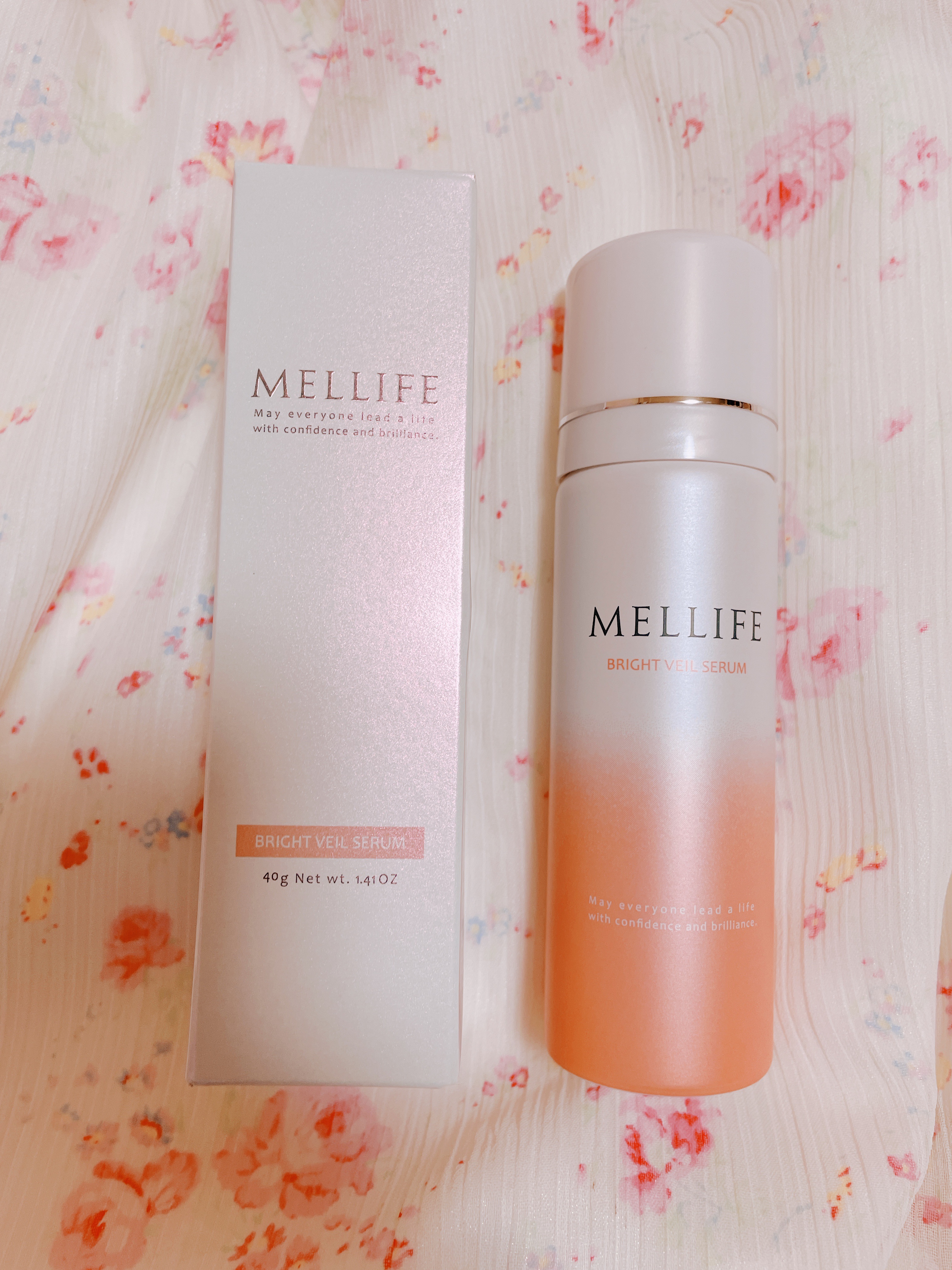 BRIGHT VEIL SERUM/MELLIFE/美容液を使ったクチコミ（1枚目）