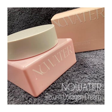 リターンコラーゲンクリーム/NOWATER/フェイスクリームを使ったクチコミ（1枚目）