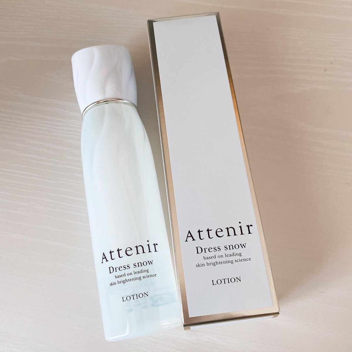 ドレススノー ローション【医薬部外品】 /アテニア/化粧水を使ったクチコミ（1枚目）