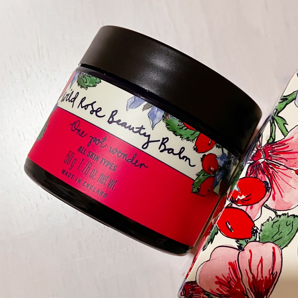 ワイルドローズビューティバーム/ニールズヤード レメディーズ/フェイスバームを使ったクチコミ（2枚目）