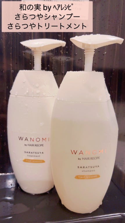 試してみた】さらつや シャンプー/トリートメント WANOMIの 試してみた】さらつや シャンプー/トリートメント WANOMIの