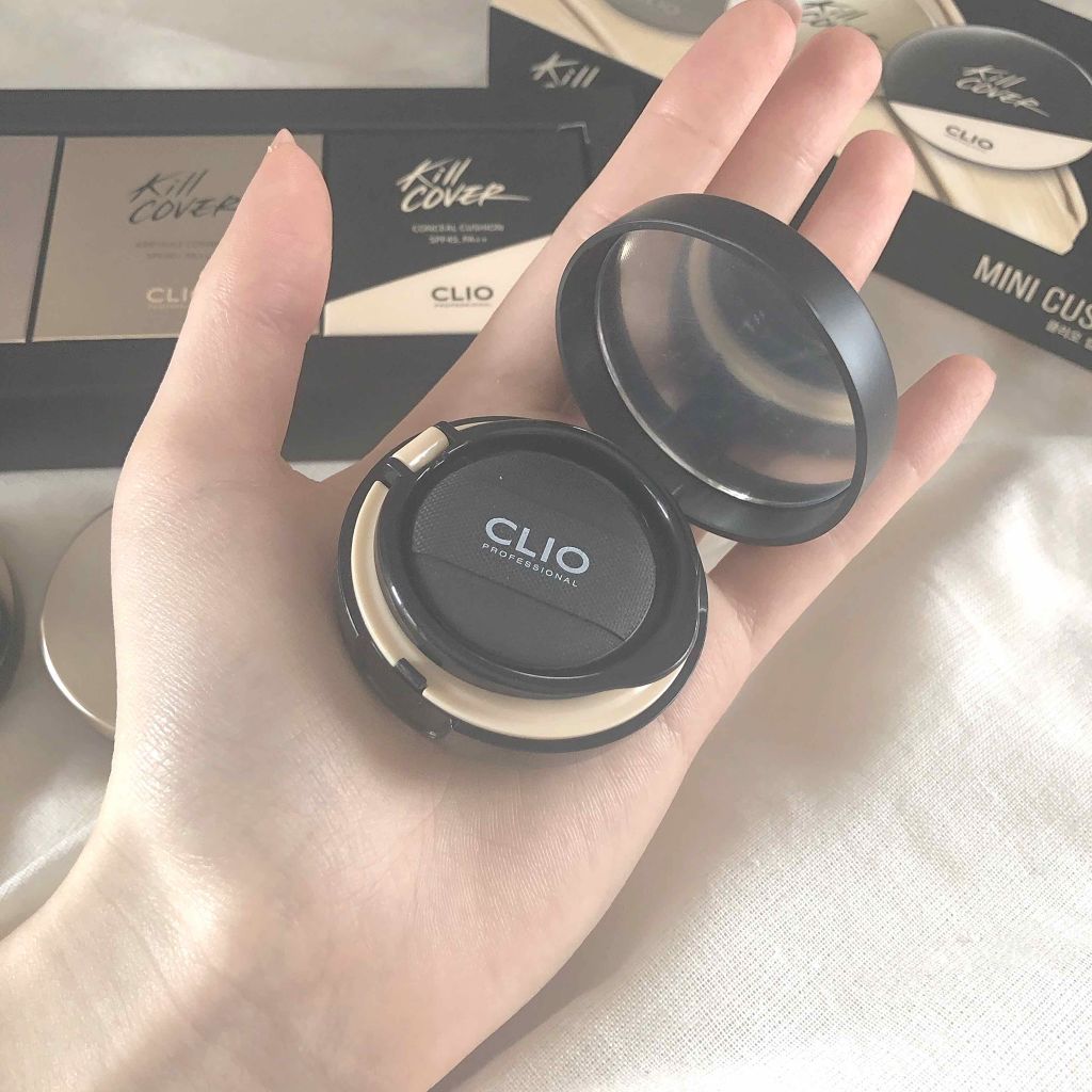キル カバー コンシール クッション/CLIO/クッションファンデーションを使ったクチコミ（3枚目）