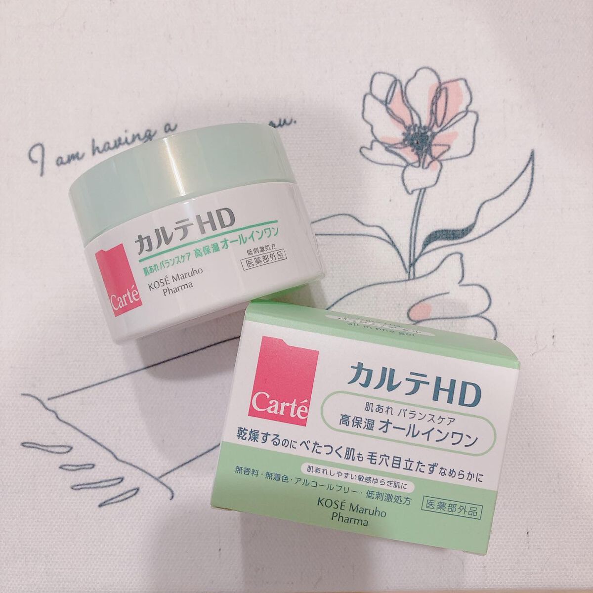 バランスケア ゲル/カルテHD/フェイスクリームを使ったクチコミ（1枚目）