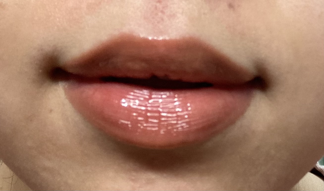 フルーティーグラムティント 107 シュガー/Laka/リップティントを使ったクチコミ（3枚目）