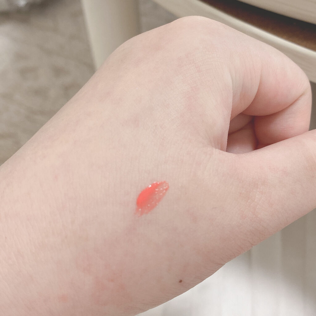 ジューシーラスティングティント/rom&nd/リップティントを使ったクチコミ（3枚目）