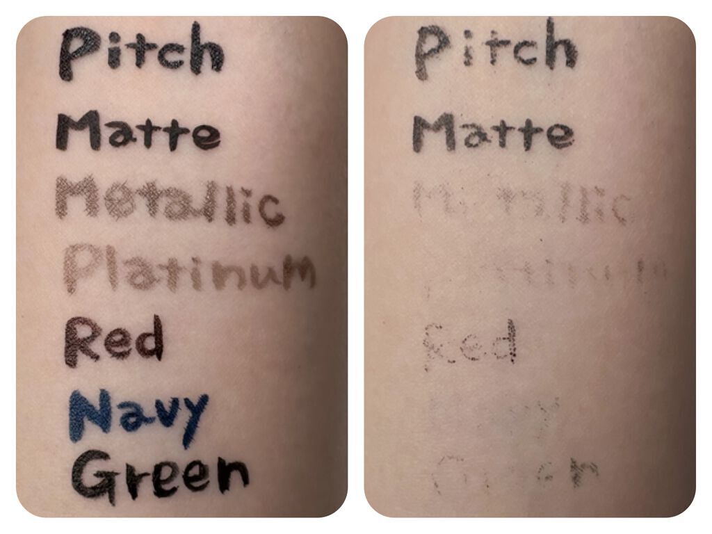 7 SHADES OF BLACK/UZU BY FLOWFUSHI/リキッドアイライナーを使ったクチコミ（3枚目）