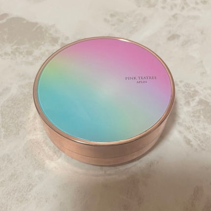 ピンクティーツリーカバークッション/APLIN/クッションファンデーションを使ったクチコミ(2枚目)