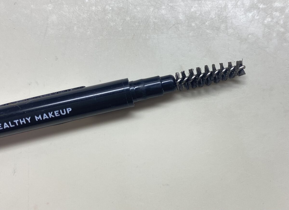 スリムスケッチアイブロウペンシル アッシュブラウン/U R GLAM/アイブロウペンシルを使ったクチコミ（3枚目）