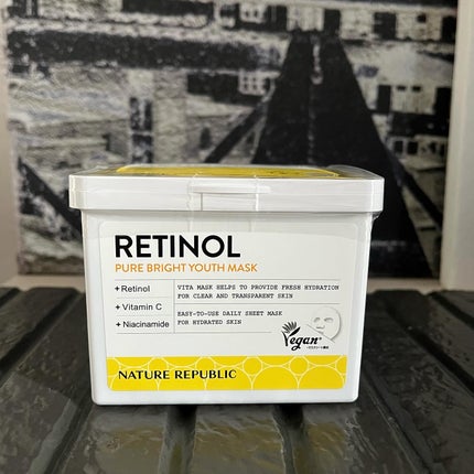 キューブマスク レチノール/ネイチャーリパブリック/シートマスク・パックを使ったクチコミ(3枚目)