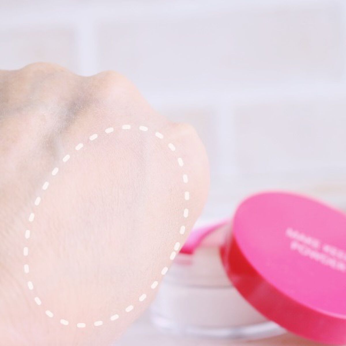 メイク キープ パウダー/コーセーコスメニエンス/ルースパウダーを使ったクチコミ(3枚目)