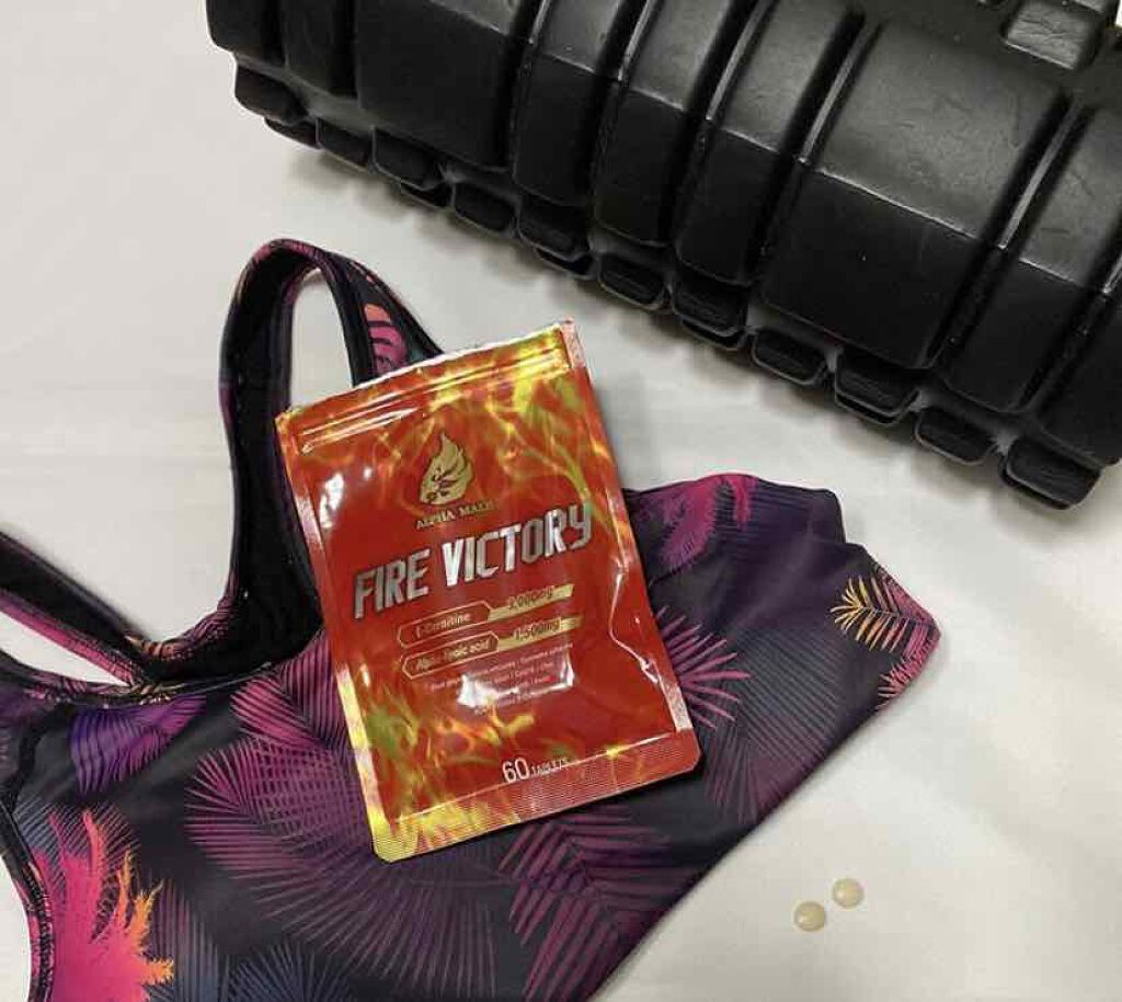 FIRE VICTORY/ALPHA MALE/ボディサプリメントを使ったクチコミ(1枚目)