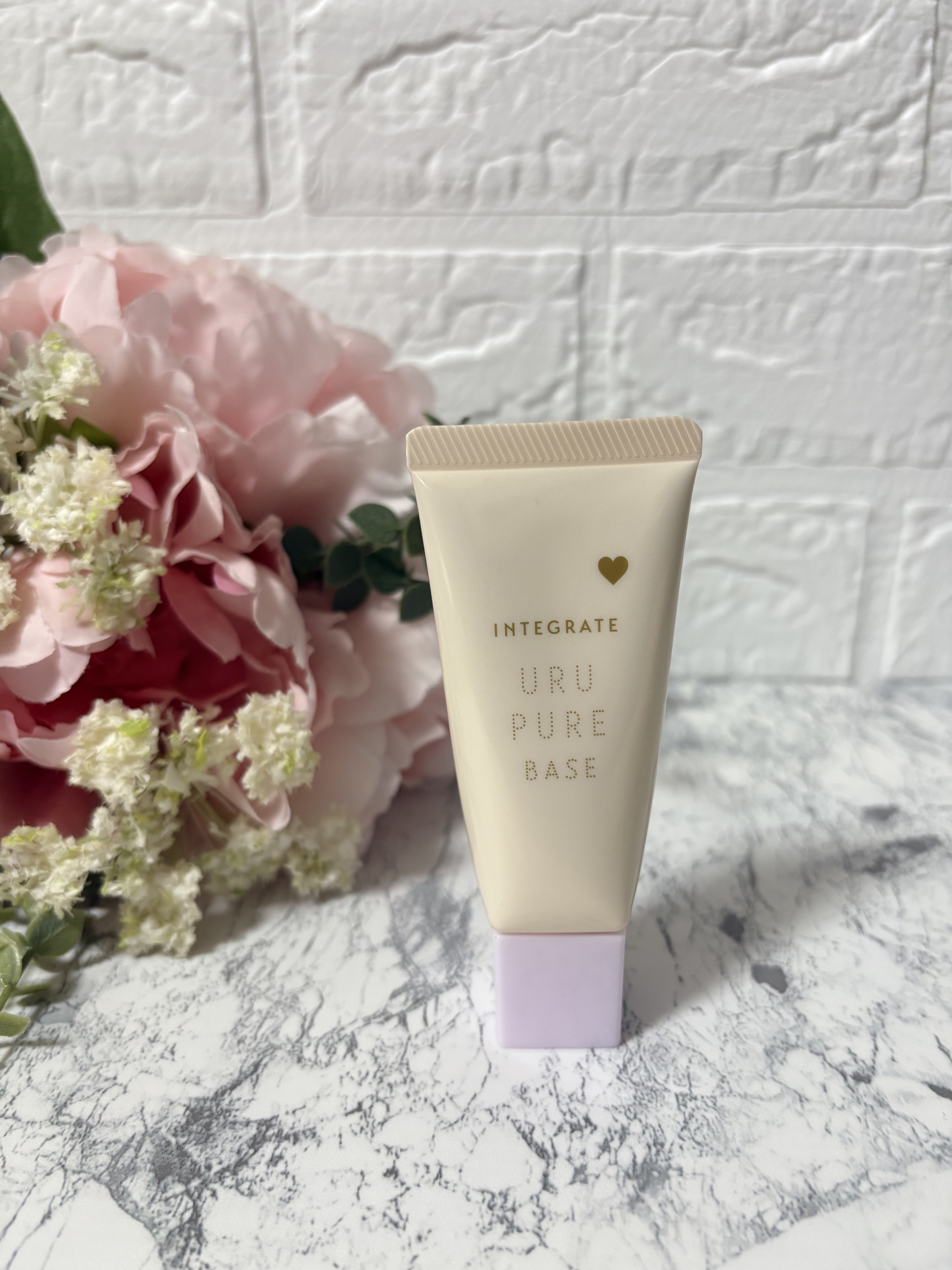 インテグレート うるピュアベース ラベンダー/インテグレート/化粧下地を使ったクチコミ（2枚目）