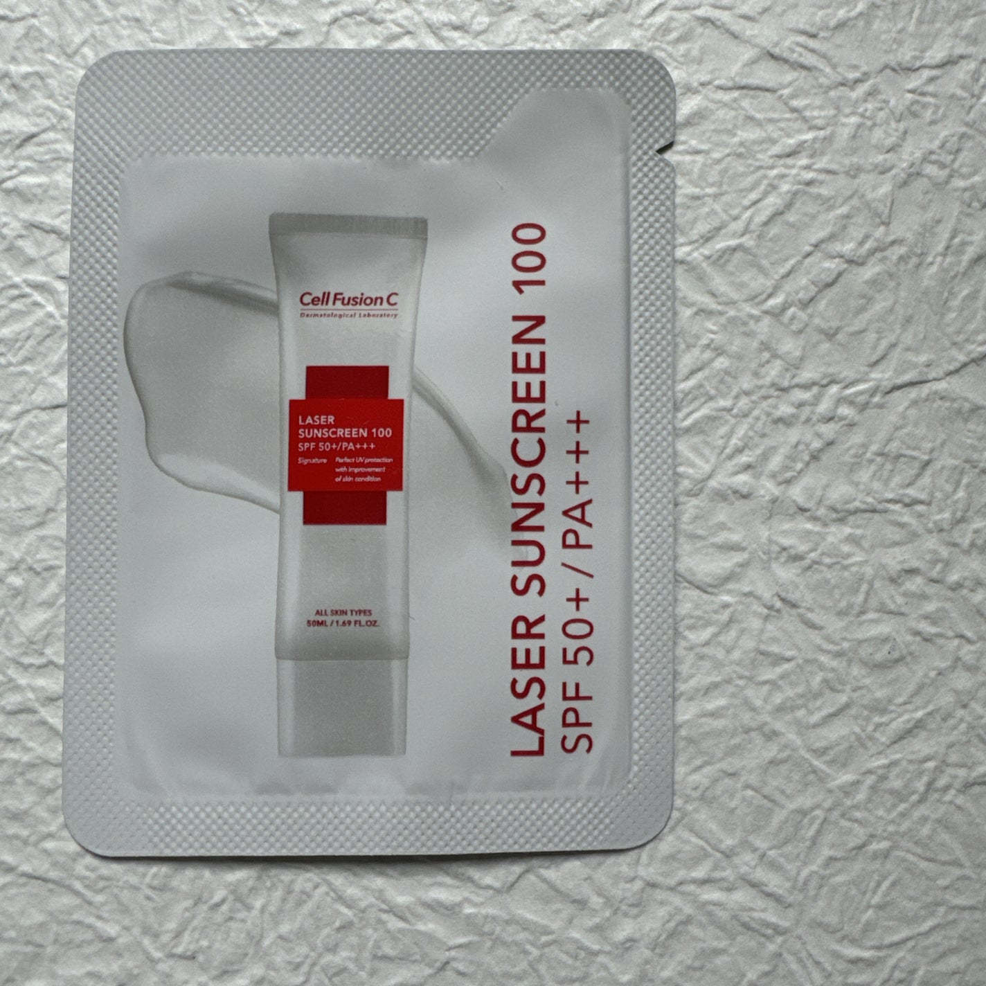 レーザーサンスクリーン 100/Cell Fusion C(セルフュージョンシー)/日焼け止めクリームを使ったクチコミ(1枚目)
