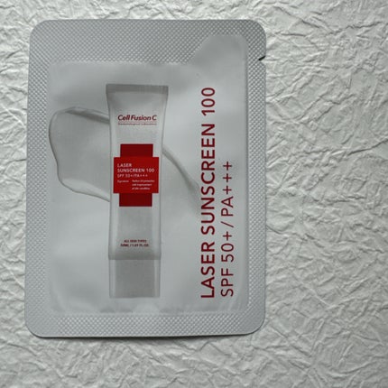 レーザーサンスクリーン 100/Cell Fusion C(セルフュージョンシー)/日焼け止めクリームを使ったクチコミ(1枚目)