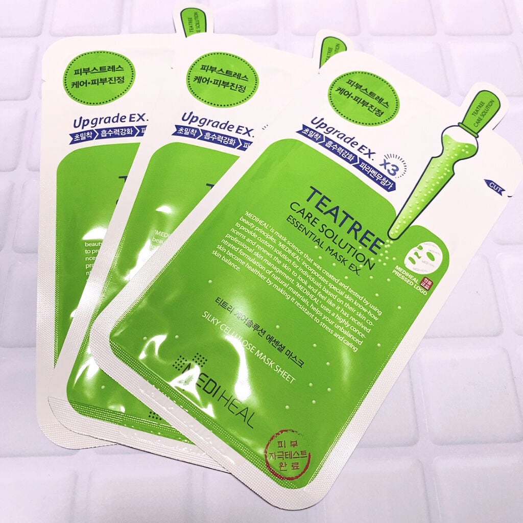 ティーツリーケア ソリューション エッセンシャルマスクEX/MEDIHEAL/シートマスク・パックを使ったクチコミ(1枚目)