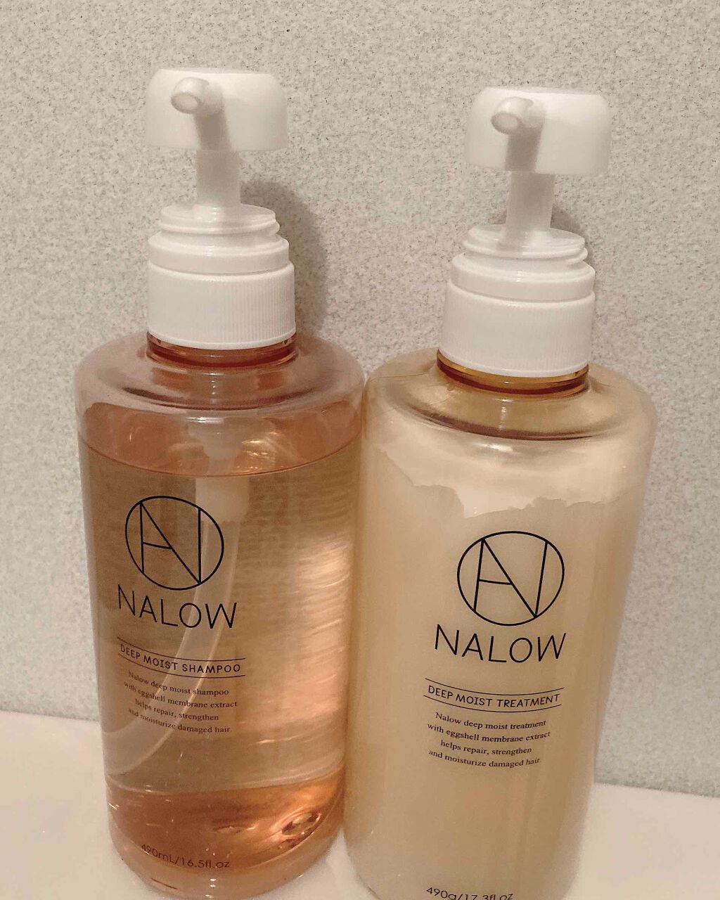 ディープモイスト シャンプー/トリートメント/NALOW/市販シャンプーを使ったクチコミ(1枚目)