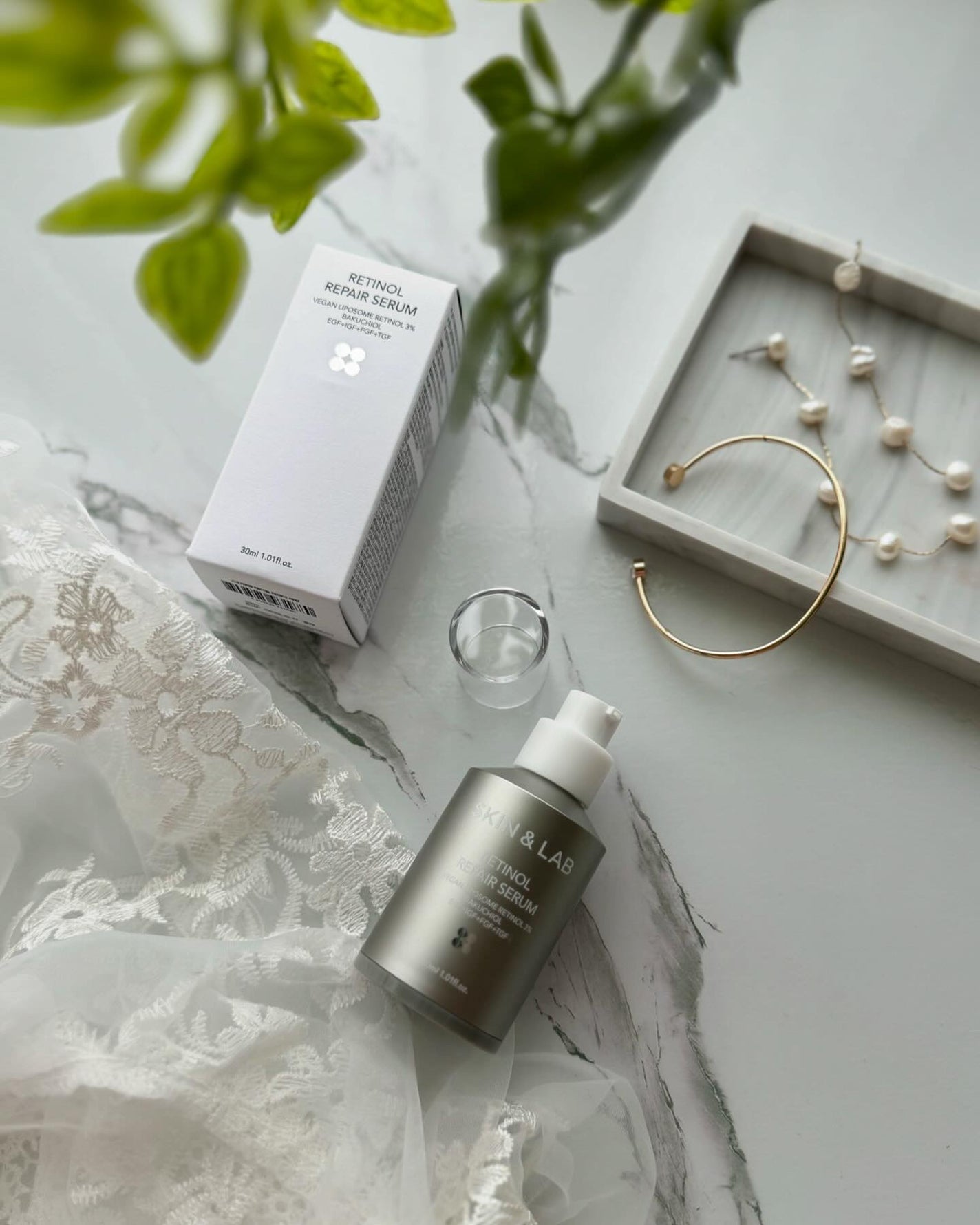 ヴィーガンリポソームレチノールセラム/SKIN&LAB/美容液を使ったクチコミ(3枚目)